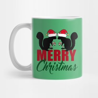 Merry Christmas Squirrels Mug